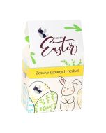Herbaciana torebka HAPPY EASTER – zestaw herbat prezent na Wielkanoc