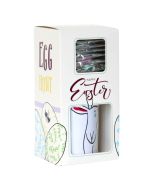 Zestaw herbat z kubkiem HAPPY EASTER BOX – prezent na Wielkanoc