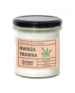 ŚWIEŻA TRAWKA – sojowa świeca zapachowa
