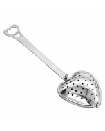 Metalowy zaparzacz serce uchwyt
