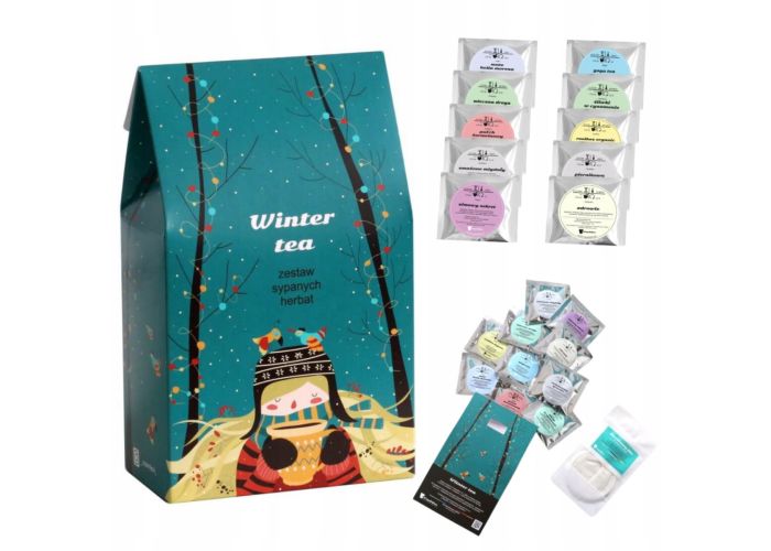 Zestaw zimowych herbat – WINTER TEA – rozgrzewająca mieszanka