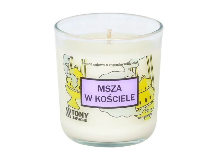 MSZA W KOŚCIELE – sojowa świeca zapachowa