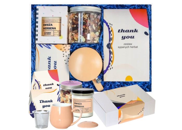 Big Box z herbatą THANK YOU – duży zestaw na podziękowanie