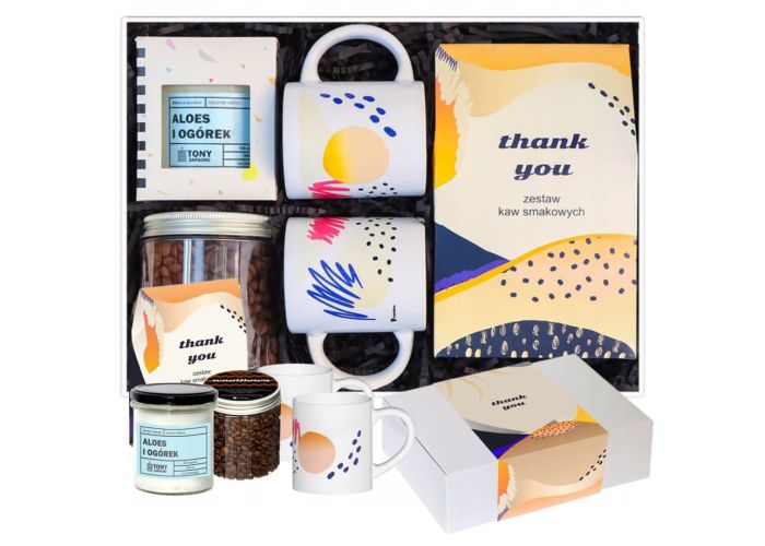 Big Box z kawą THANK YOU – duży zestaw na podziękowani