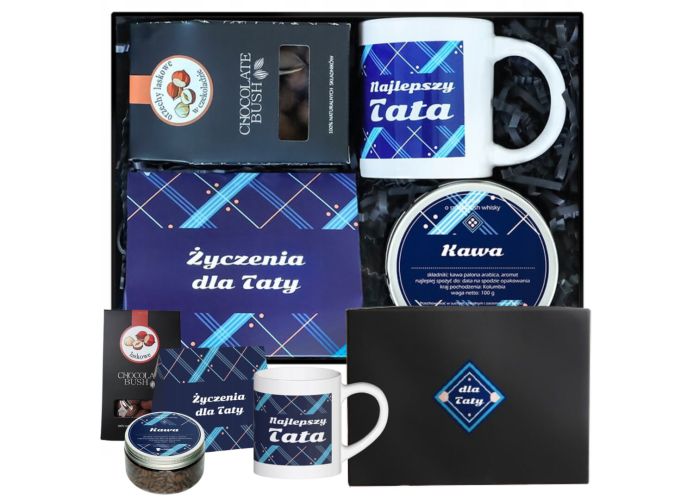 Box dla taty z kawą – zestaw kaw smakowych dla ojca