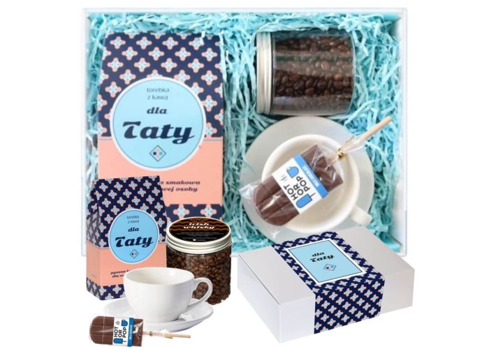 Box prezentowy ELEGANCKI TATA – zestaw na prezent dla ojca
