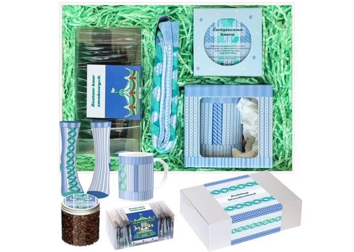 Box z kawą – HOLIDAY WONDERLAND – prezent na święta