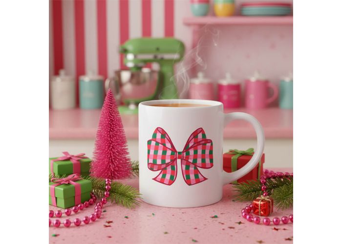 Kubek ceramiczny Christmas Bow 250ml