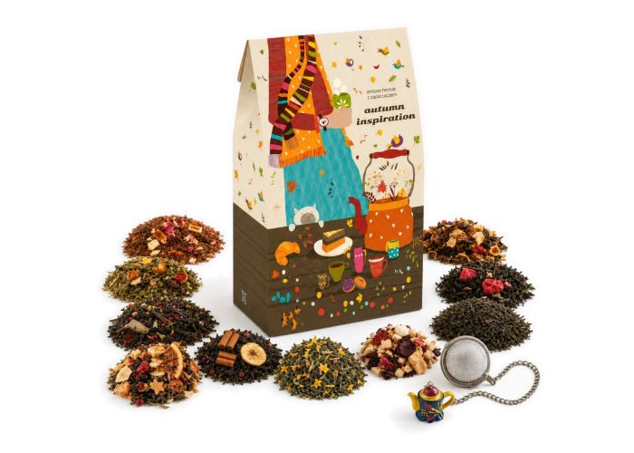Zestaw herbat z zaparzaczem – AUTUMN INSPIRATION