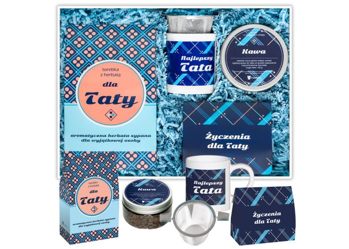 Box dla taty – personalizowany nadruk – zestaw prezentowy upominkowy dla ojca