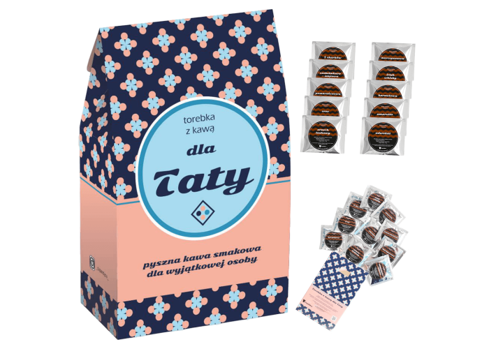 Torebka z kawą dla taty – zestaw kaw na prezent dla ojca