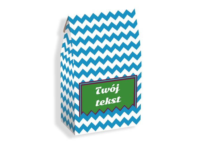 Personalizowany zestaw herbat – NIEBIESKI – z nadrukiem