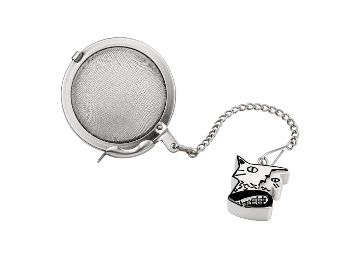 Metalowy zaparzacz CAT ARTIST kot kulka