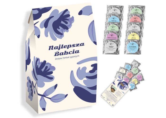 Zestaw herbat NAJLEPSZA BABCIA – na prezent dla babci