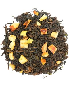 PUERH GREJPFRUTOWY - herbata czerwona pu-erh sypana liściasta