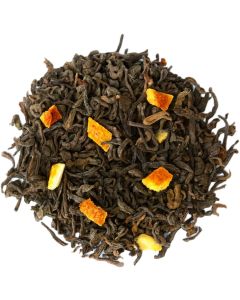 PUERH POMARAŃCZOWY - herbata czerwona pu-erh sypana liściasta