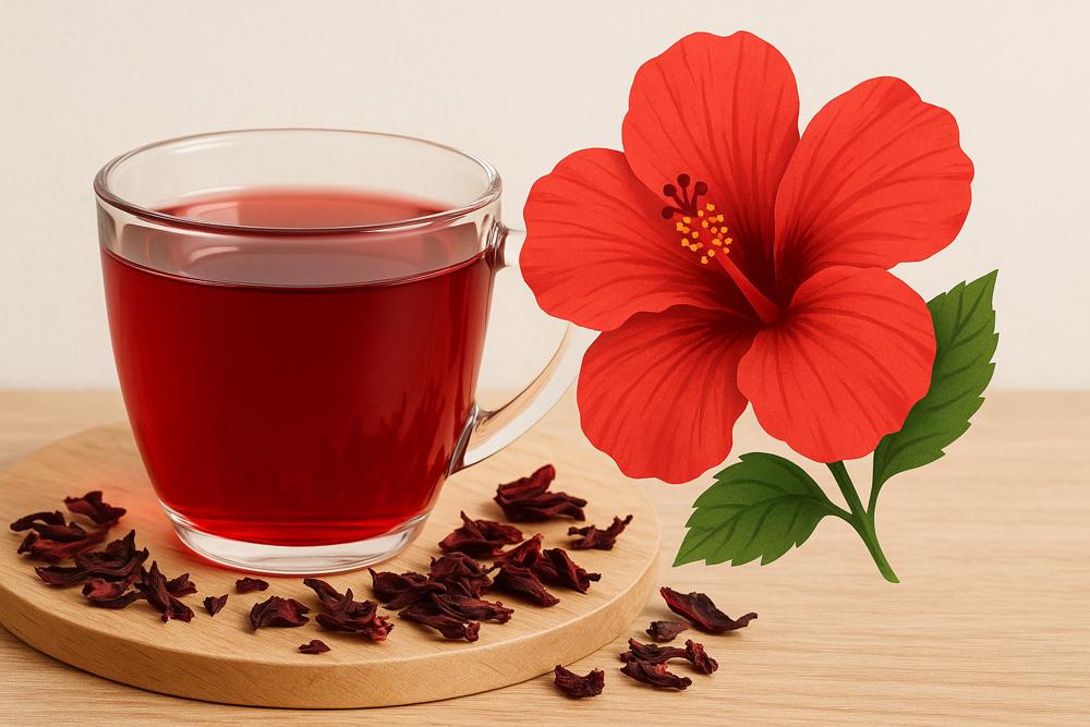 Herbata z hibiskusa: naturalnie wzmacnia zdrowie i odchudza