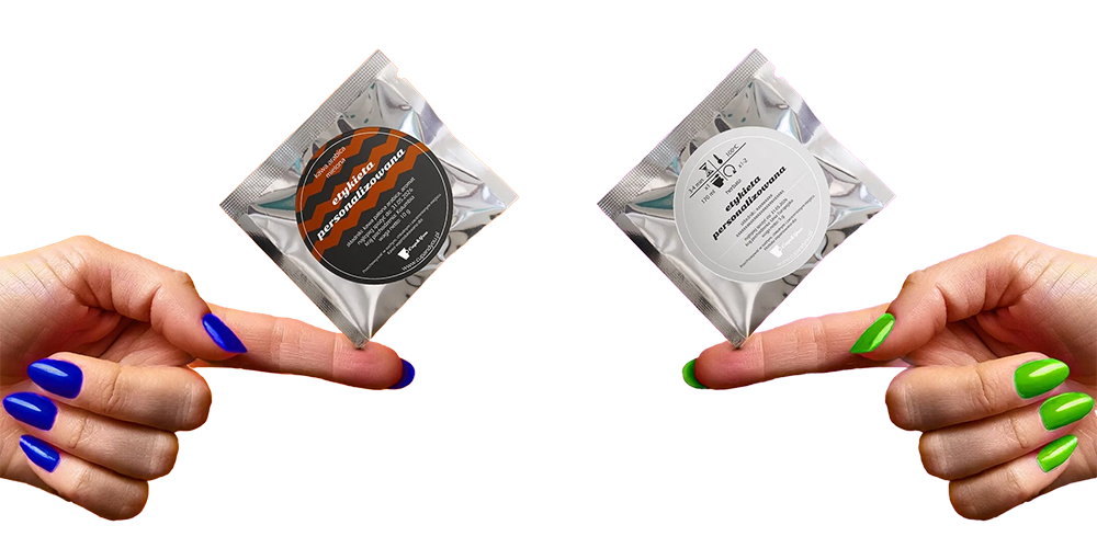 Saszetki z kawą i herbatą